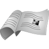 Broschüre mit Metall-Spiralbindung, Endformat Quadrat 21,0 cm x 21,0 cm, 292-seitig