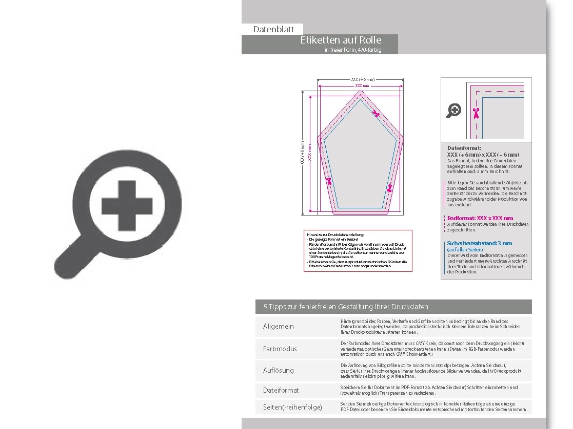 Product Bild hochwertige__kompostierbare_etiketten_auf_rolle_in_frei-form_(eine_stanzform_m__glich)