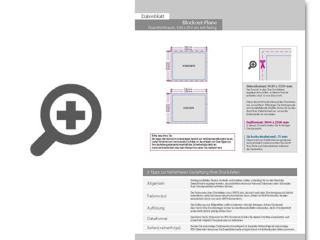 Product Bild hochwertige_blockout-plane_300_x_250_cm__4_4-farbig_bedruckt__hohlsaum_links_und_rechts_(durchmesser_hohlsaum_3_0_cm)
