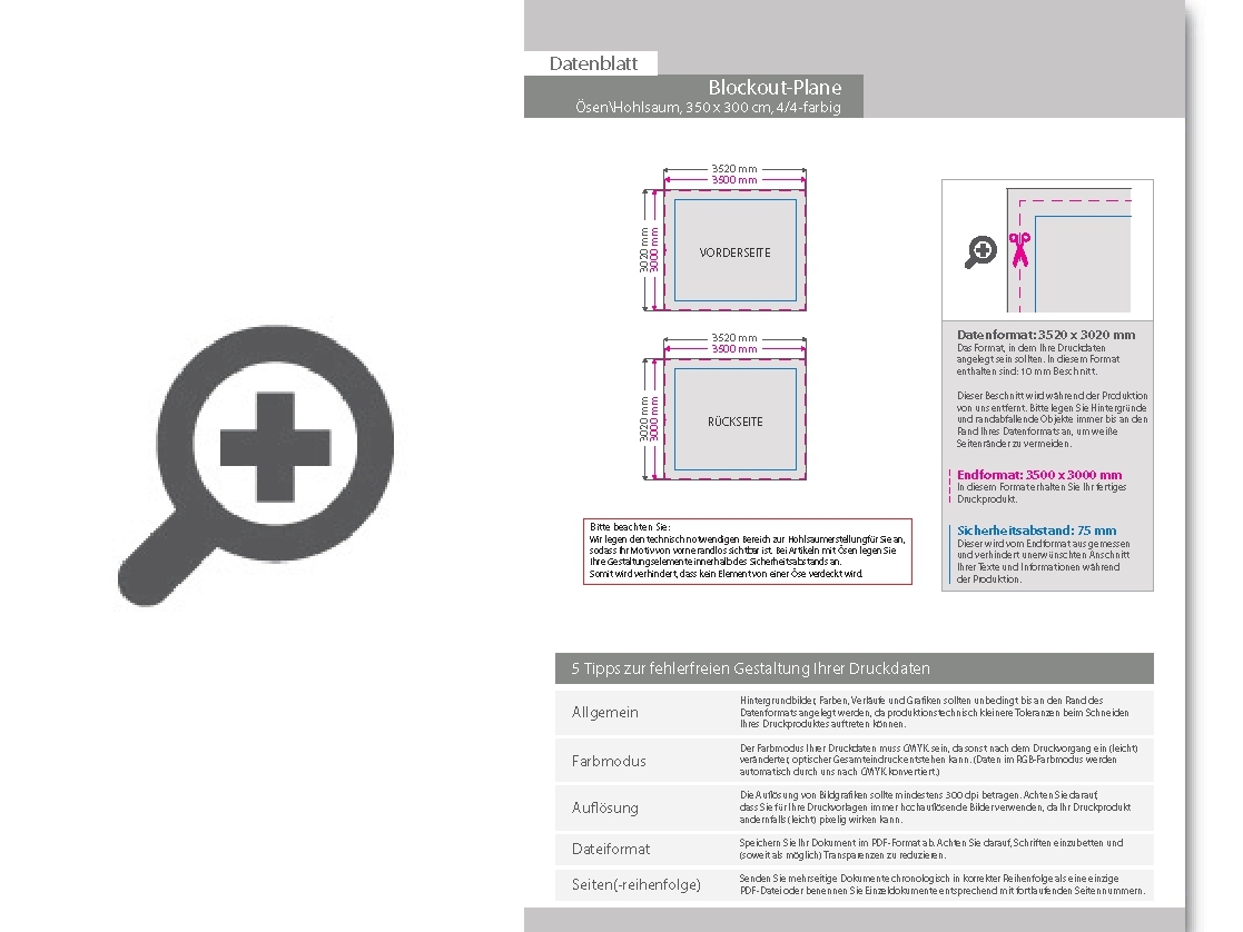 Product Bild hochwertige_blockout-plane_350_x_300_cm__4_4-farbig_bedruckt__hohlsaum_links_und_rechts_(durchmesser_hohlsaum_6_0_cm)