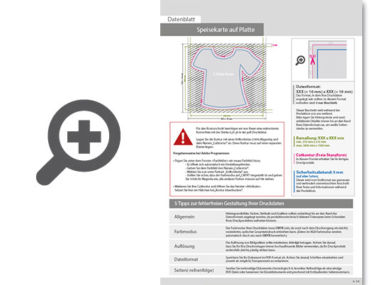 Product Bild speisekarte_auf_platte_in_shirt-form_konturgefr__st___einseitig_4_0-farbig_bedruckt